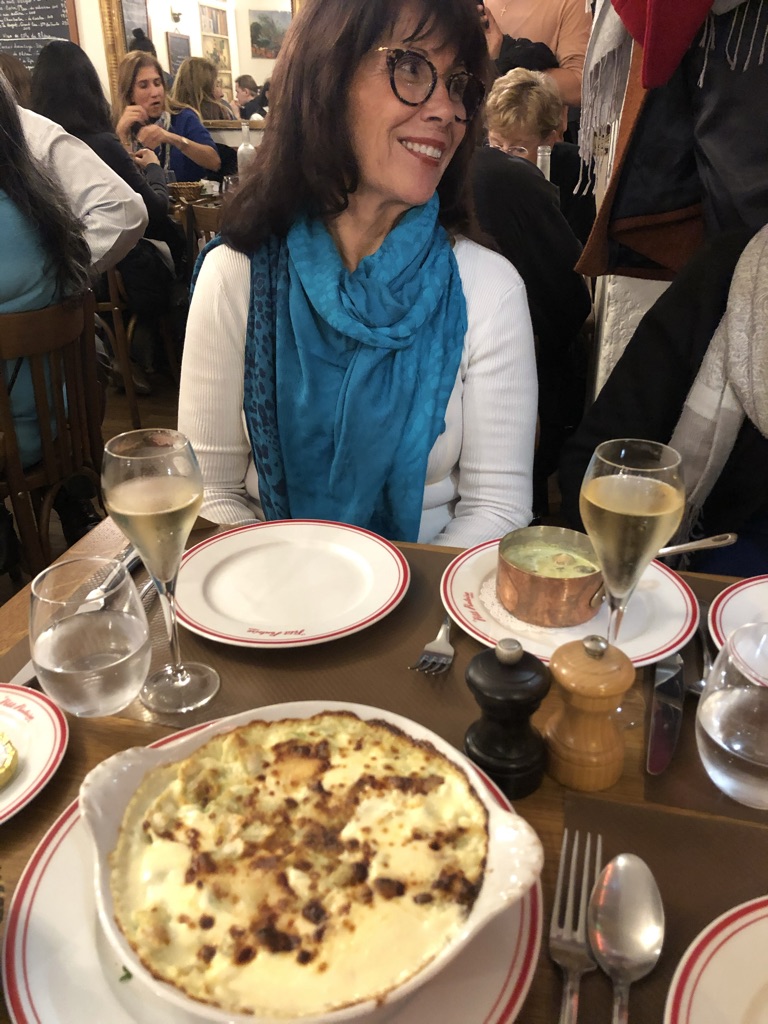Raviolis and escargot at Le Petit Pontoise